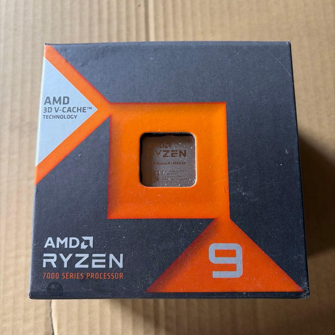 CPU AMD ryzen 9 7950X3D