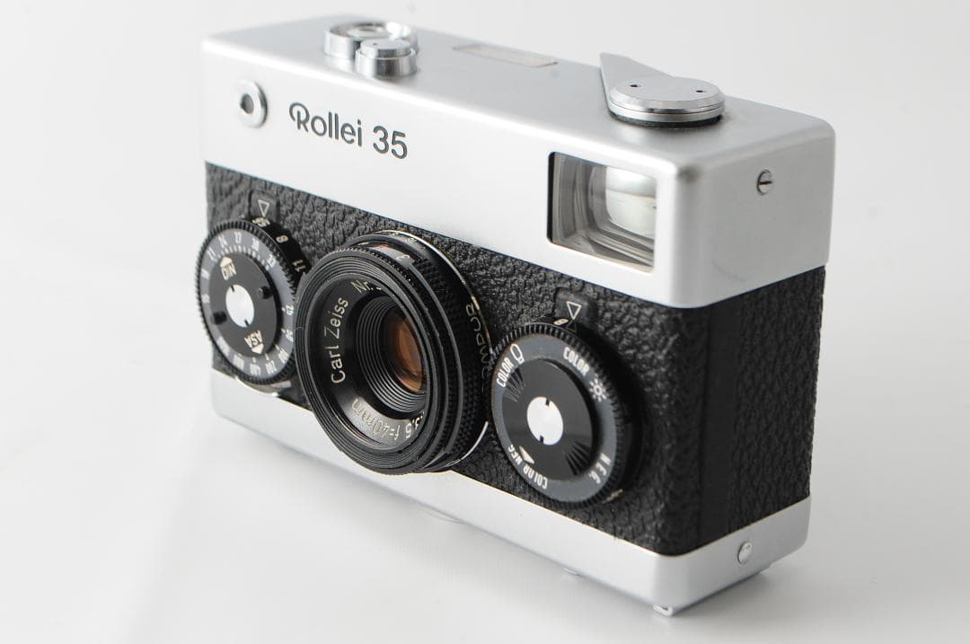 ★新品級★ Rollei 35 シルバー★カビ・クモリなし！露出計作動！完動品！