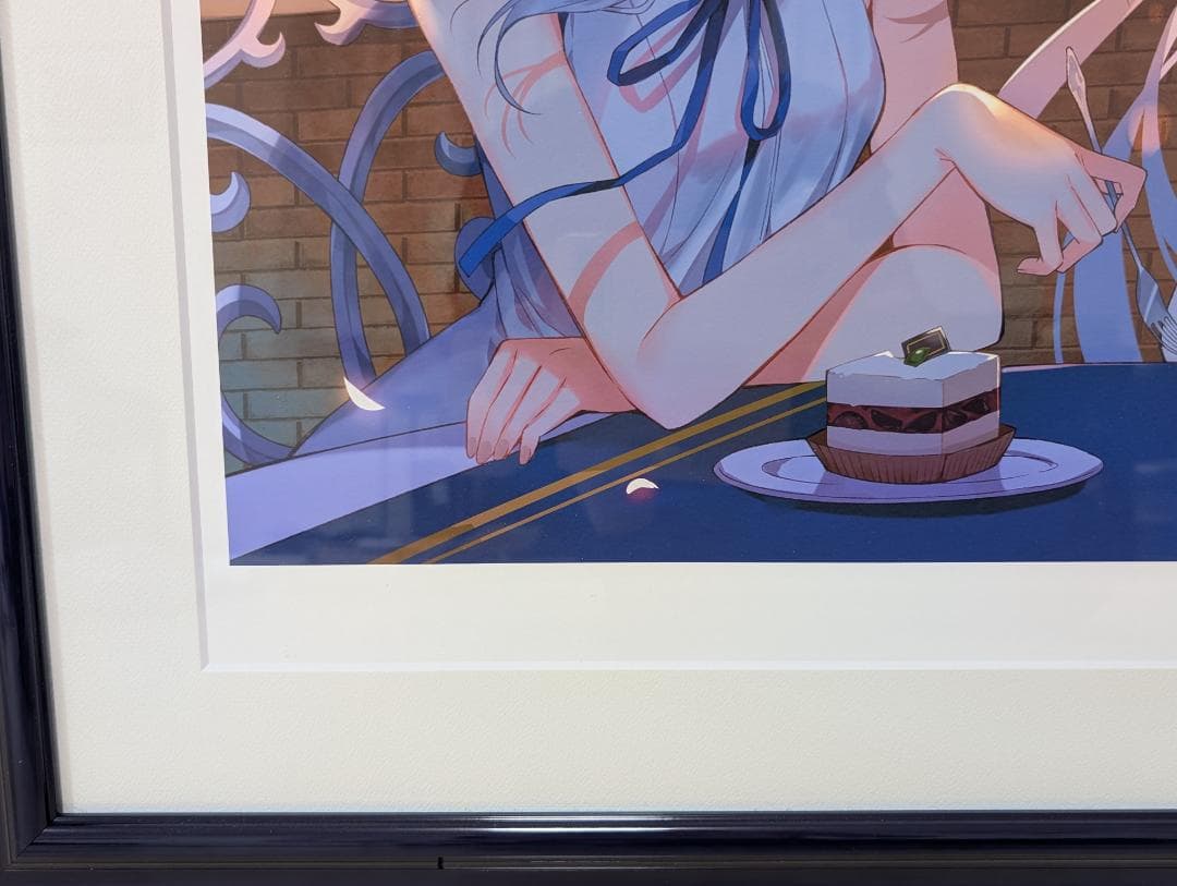 三嶋くろね　版画　PEACEFUL TIME　アールビバン