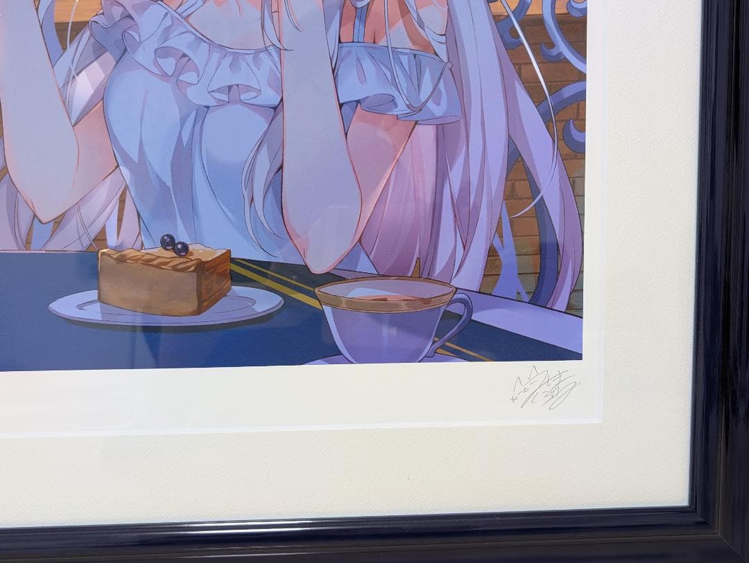 三嶋くろね　版画　PEACEFUL TIME　アールビバン