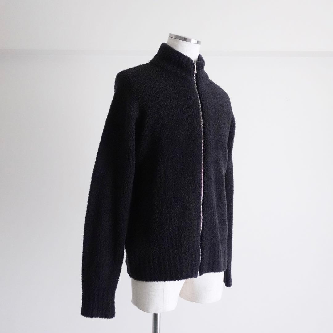 【極美品】Paul Smith ウールナイロンパイル　ドライバーズニット　グレー