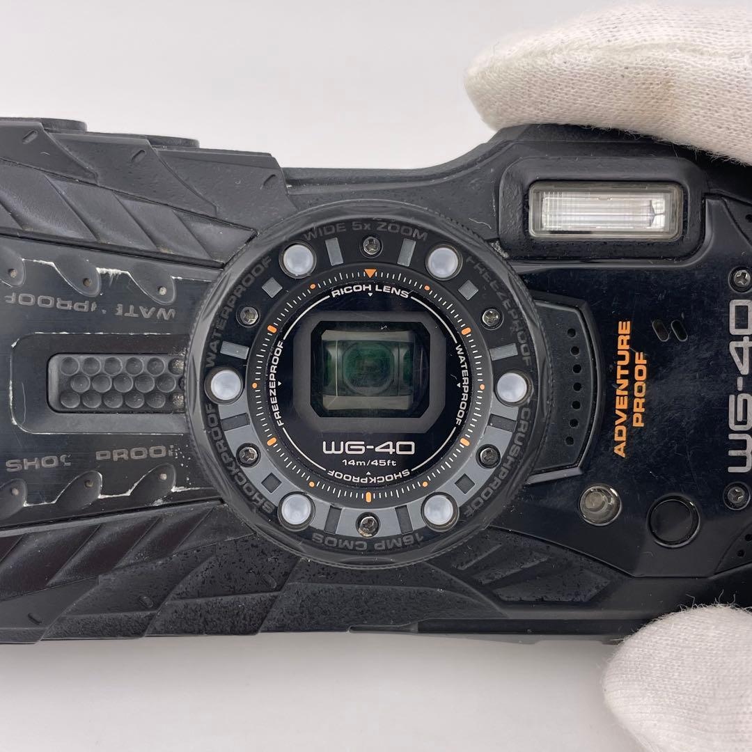 実写美⭕️【動作確認済】RICOH WG-40 デジタルカメラ