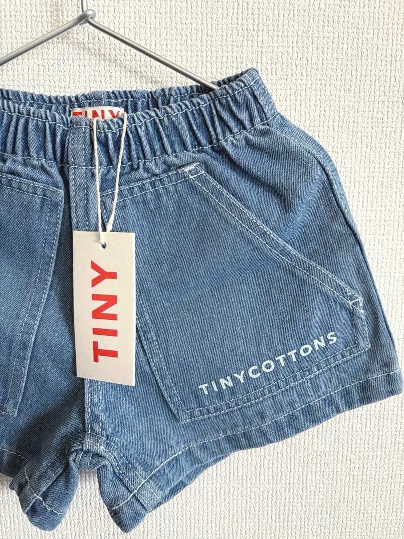 TINY COTTONS デニムショートパンツ 2y