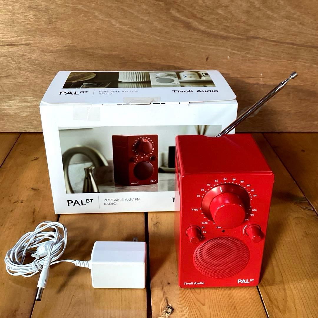 Tivoli Audio PAL BT2 レッド