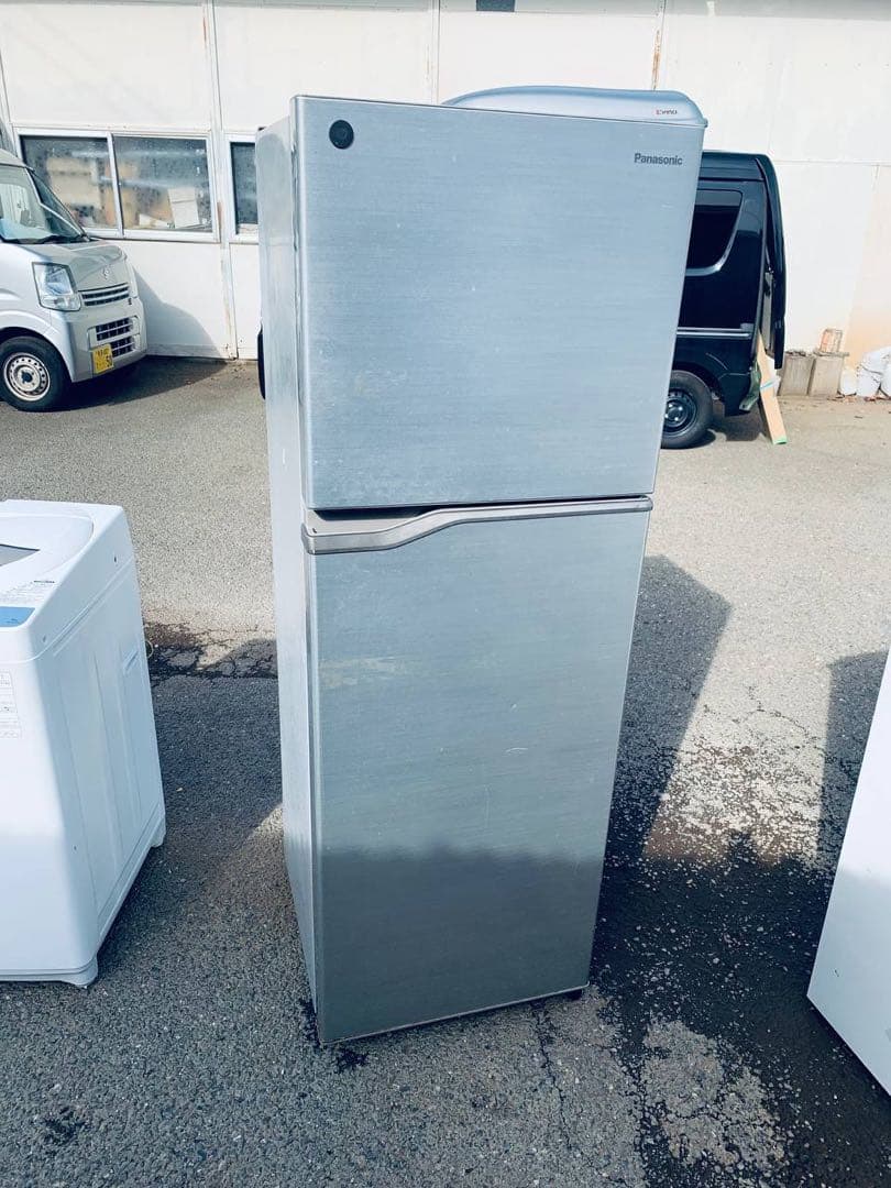 ♻️送料設置無料　Panasonic ノンフロン冷凍冷蔵庫 NR-B250T-SS