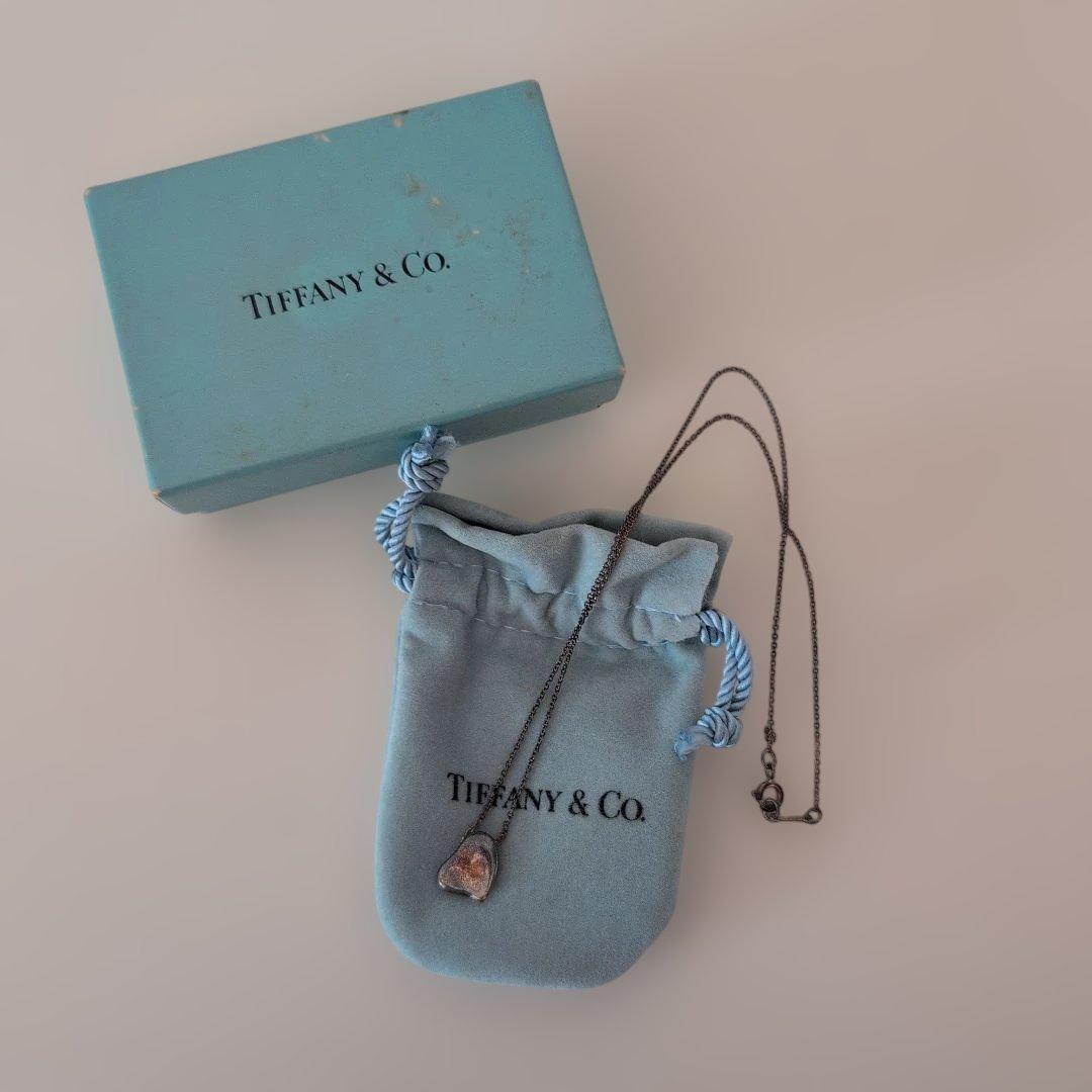 Tiffany & Co. ハート型シルバーネックレス
