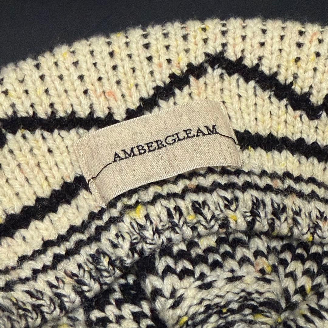 新品 AMBERGLEAM ニットタム　アンバーグリーム