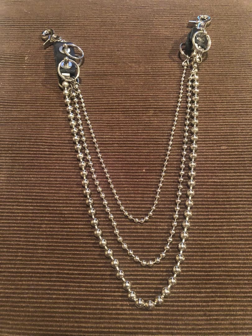 JAM  MADE シルバー 3連 ウォレットチェーン