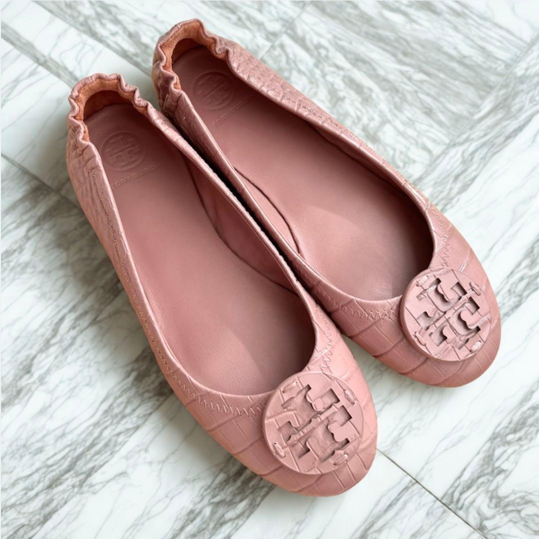 美品✨Tory Burch トリーバーチ バレエシューズ　6.5 23.5㎝