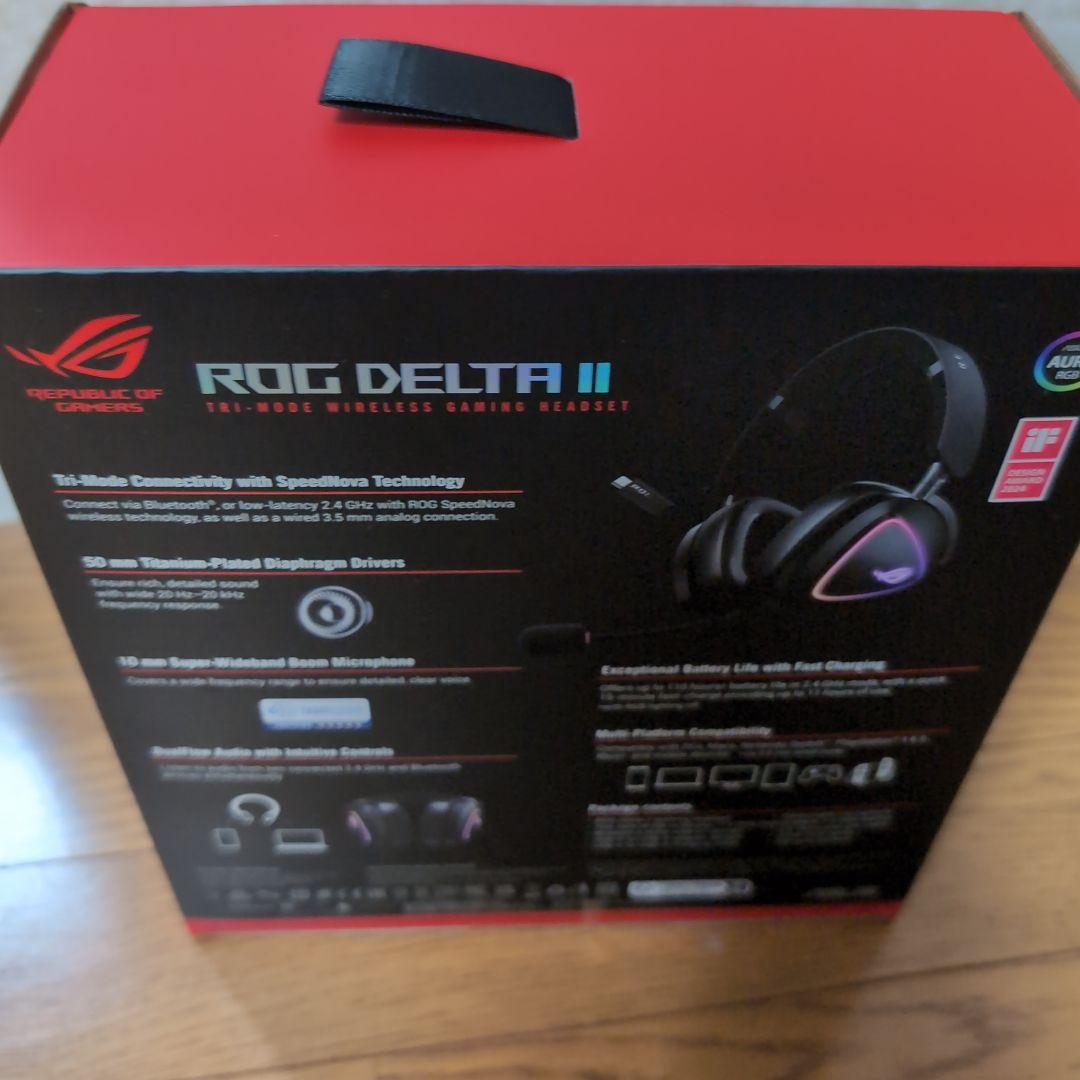 k*i様 ROG DELTA II ゲーミングヘッドセット　ゲーミングヘッドフォ