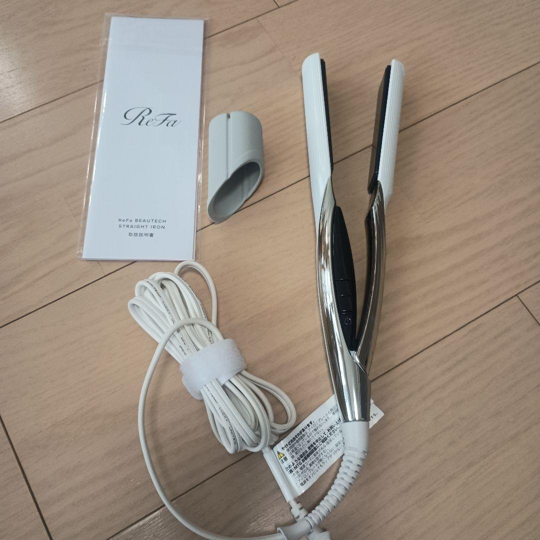 おと☆ReFa ストレートヘアアイロン ホワイト