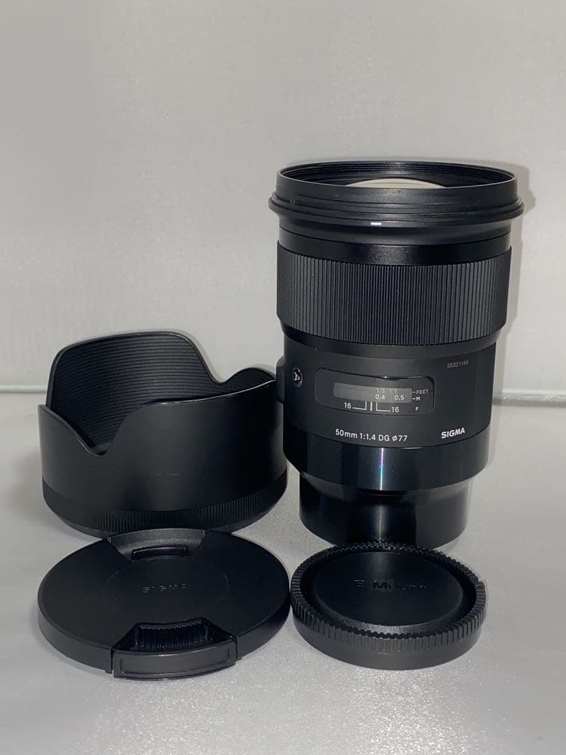 【ソニーE】SIGMA 50mm F1.4 DG HSM Art Eマウント