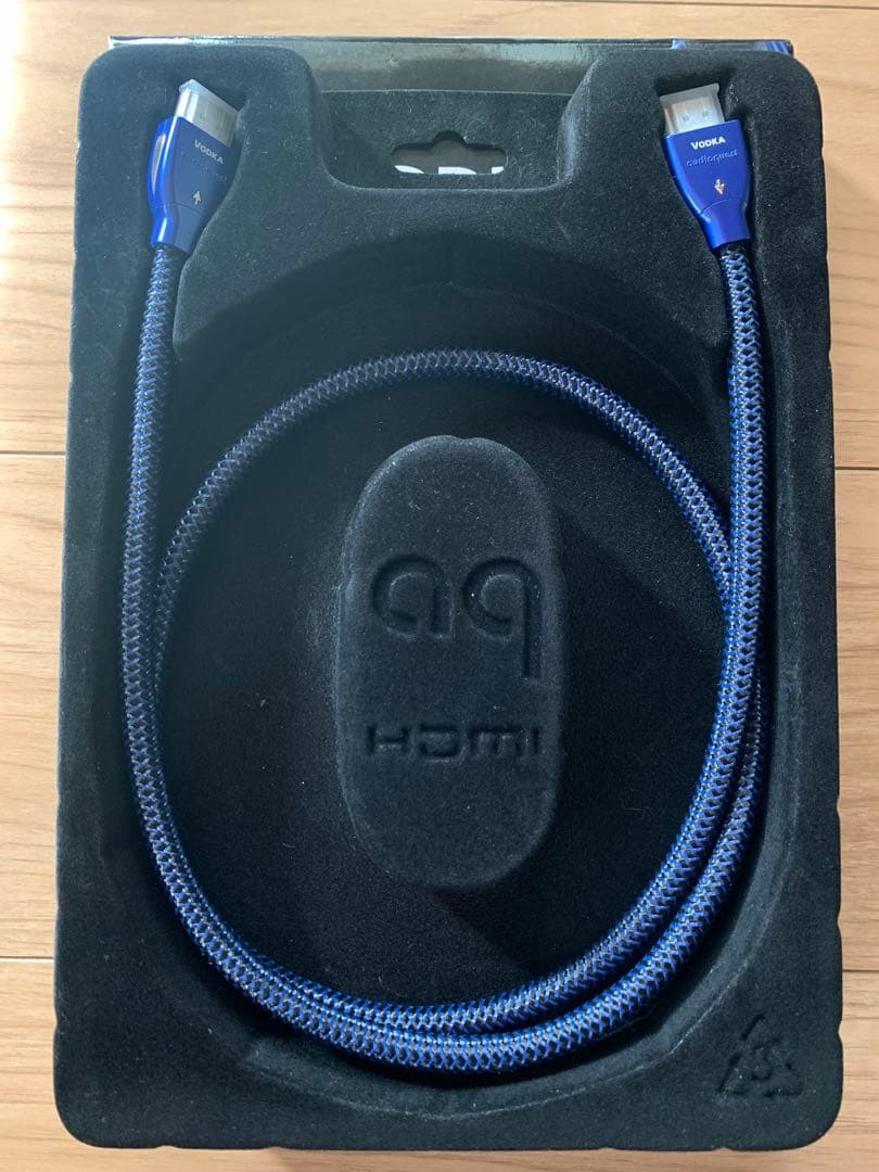 本日　美品　オーディオクエスト　vodka HDMIケーブル　ps5.TV