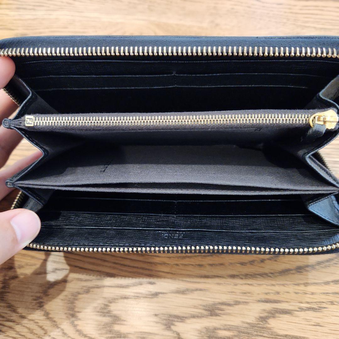 FENDI 長財布　ブラック