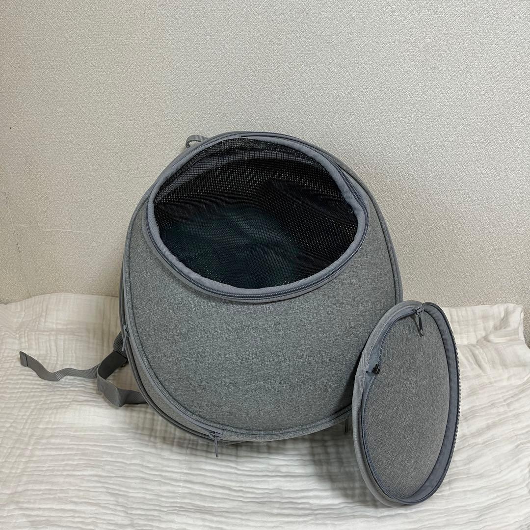 EGGY リュック型猫ハウス 背負えるペットハウス ペットキャリー