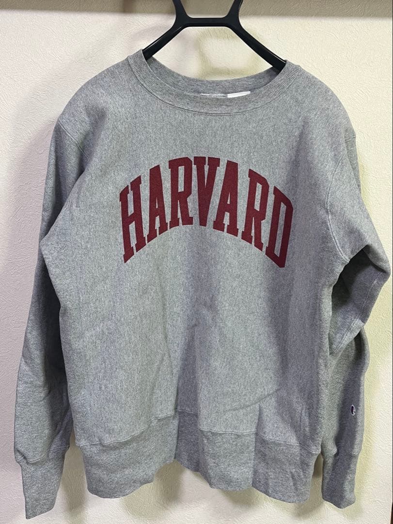 復刻赤タグUSA製Champion HARVARDスウェット リバースウィーブ
