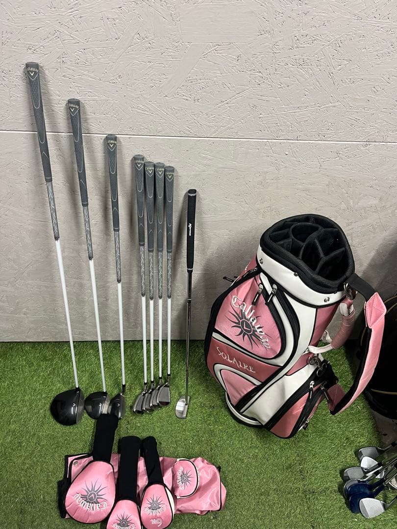 超美品 レディース キャロウェイ ソレイユ ソレイル クラブセット ゴルフクラブ