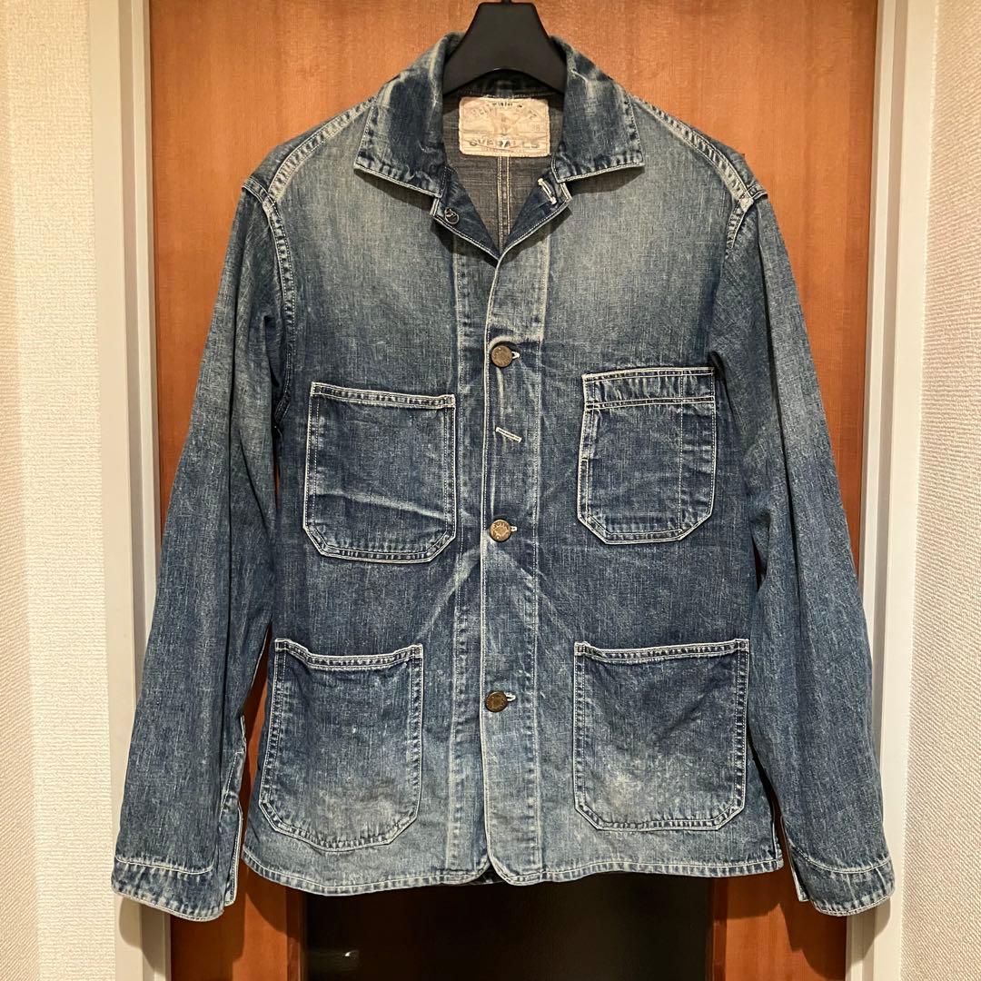 ❤️激落ち❗️ウエアハウス ヘラーズカフェ デニムカバーオール❤️TCBジーンズ