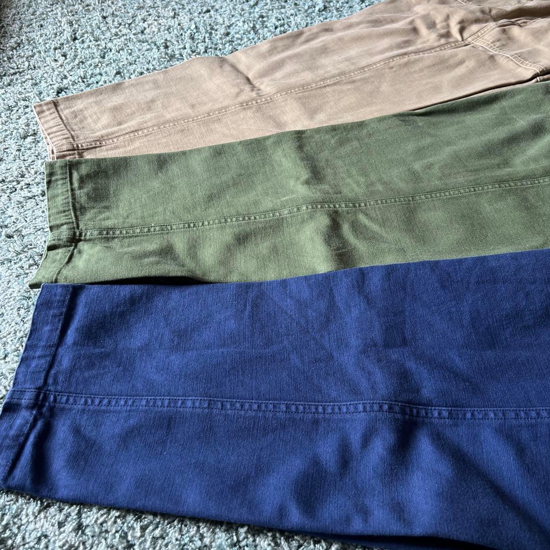 ザシンゾーンのベイカーパンツ3本、サイズ３８です。