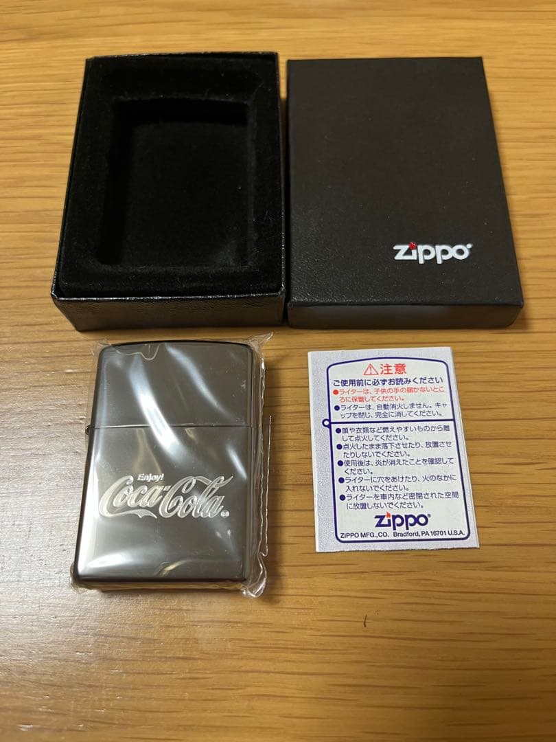 Zippo Coca-Cola 未使用　オイルなし