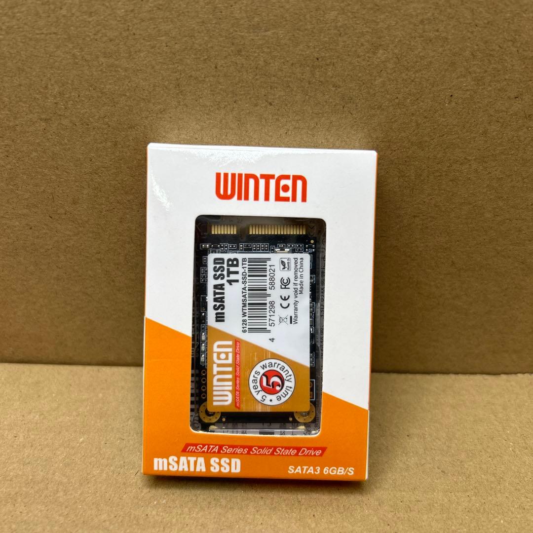 WINTEN 内蔵 SSD 1TB ｍSATA SATA3 6Gb/s