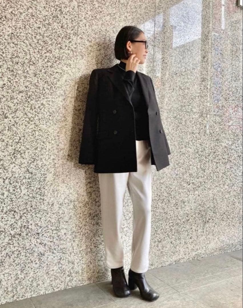 極美品 23年 Theory セオリー Sleek Flannel DB JKT