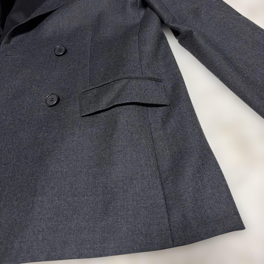 極美品 23年 Theory セオリー Sleek Flannel DB JKT