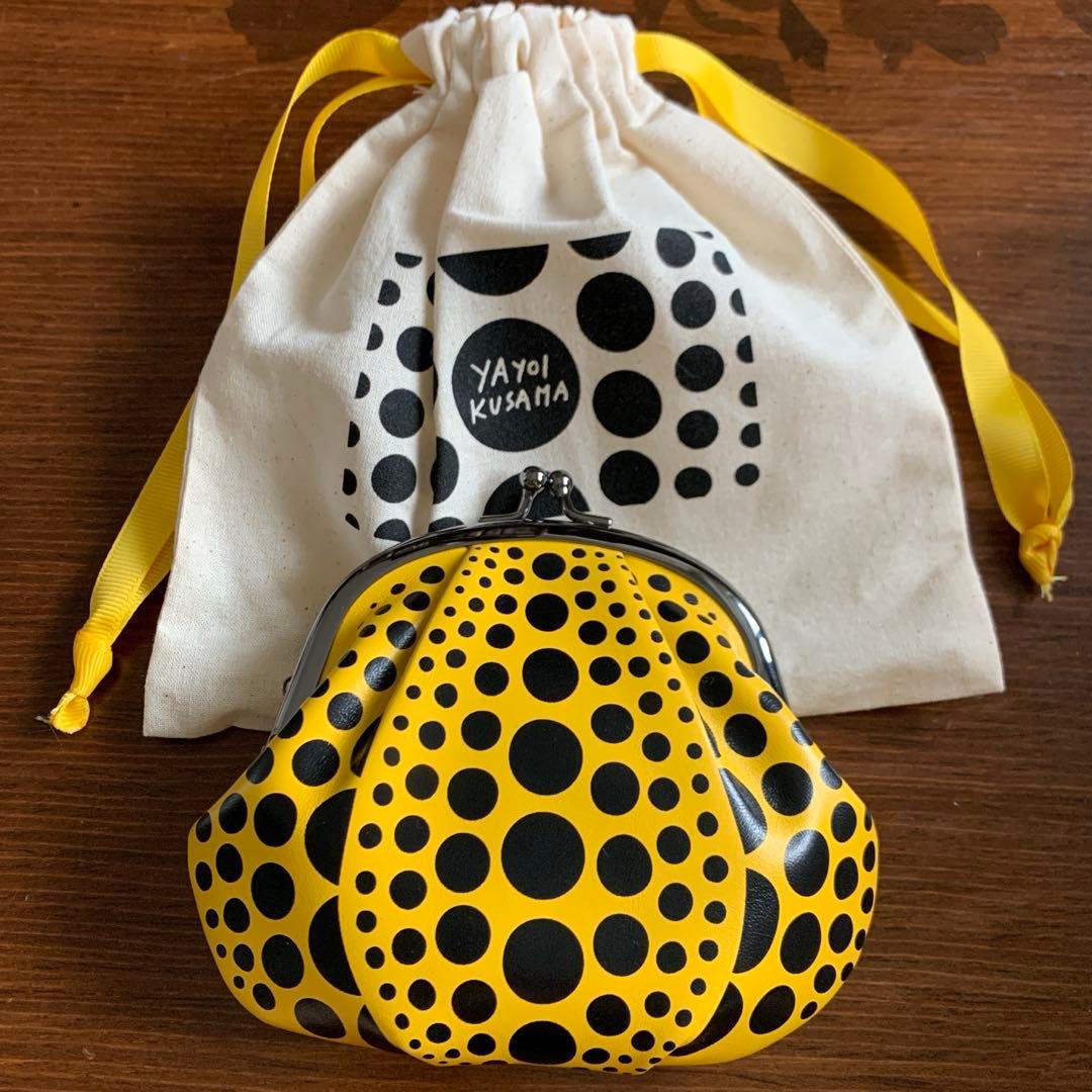 草間弥生 がま口財布