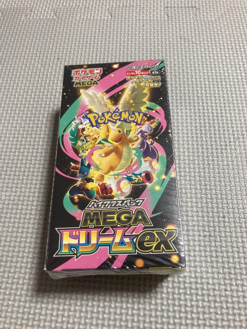 ポケモンカード MEGAドリームex シュリンク付き　1BOX