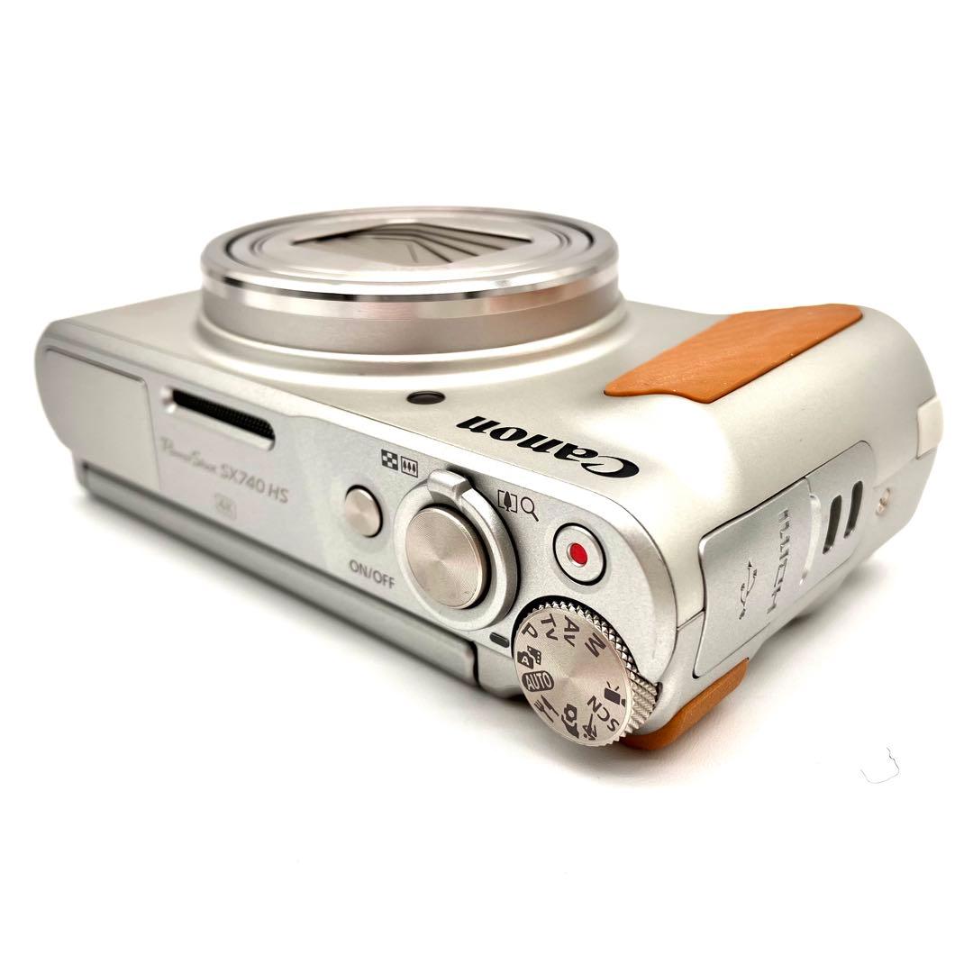 美品Wi-Fi対応♪ Canon PowerShot SX740 HS シルバー