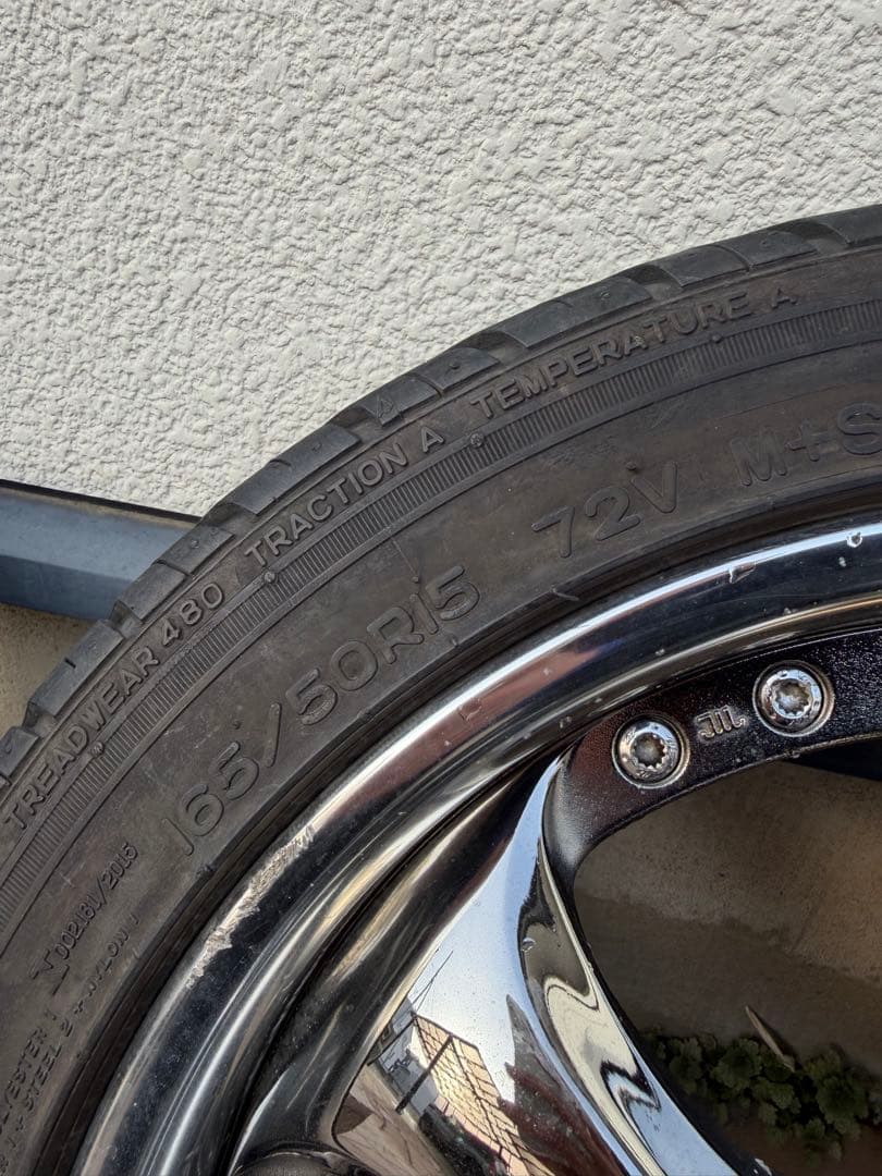 WORK ワーク VS KF 15インチ 5J+42 PCD 100 4H