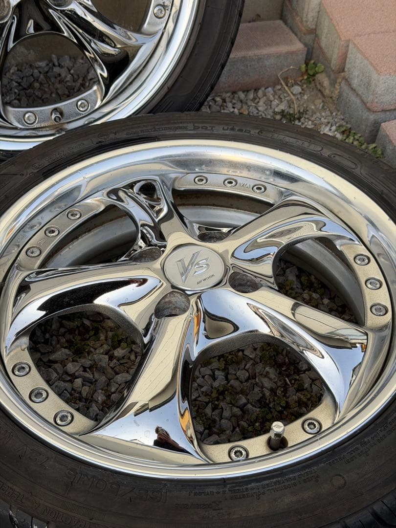 WORK ワーク VS KF 15インチ 5J+42 PCD 100 4H