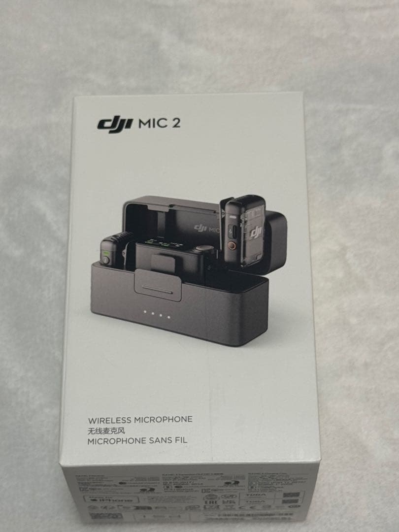 DJI Mic 2 ワイヤレスマイク フルセット 動作良好