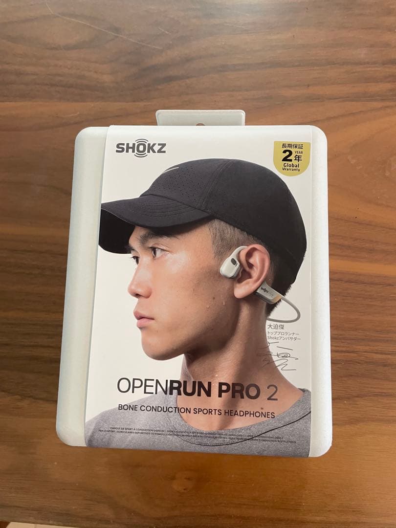 SHOKZ OPEN RUN PRO2 新品未使用　大迫モデル