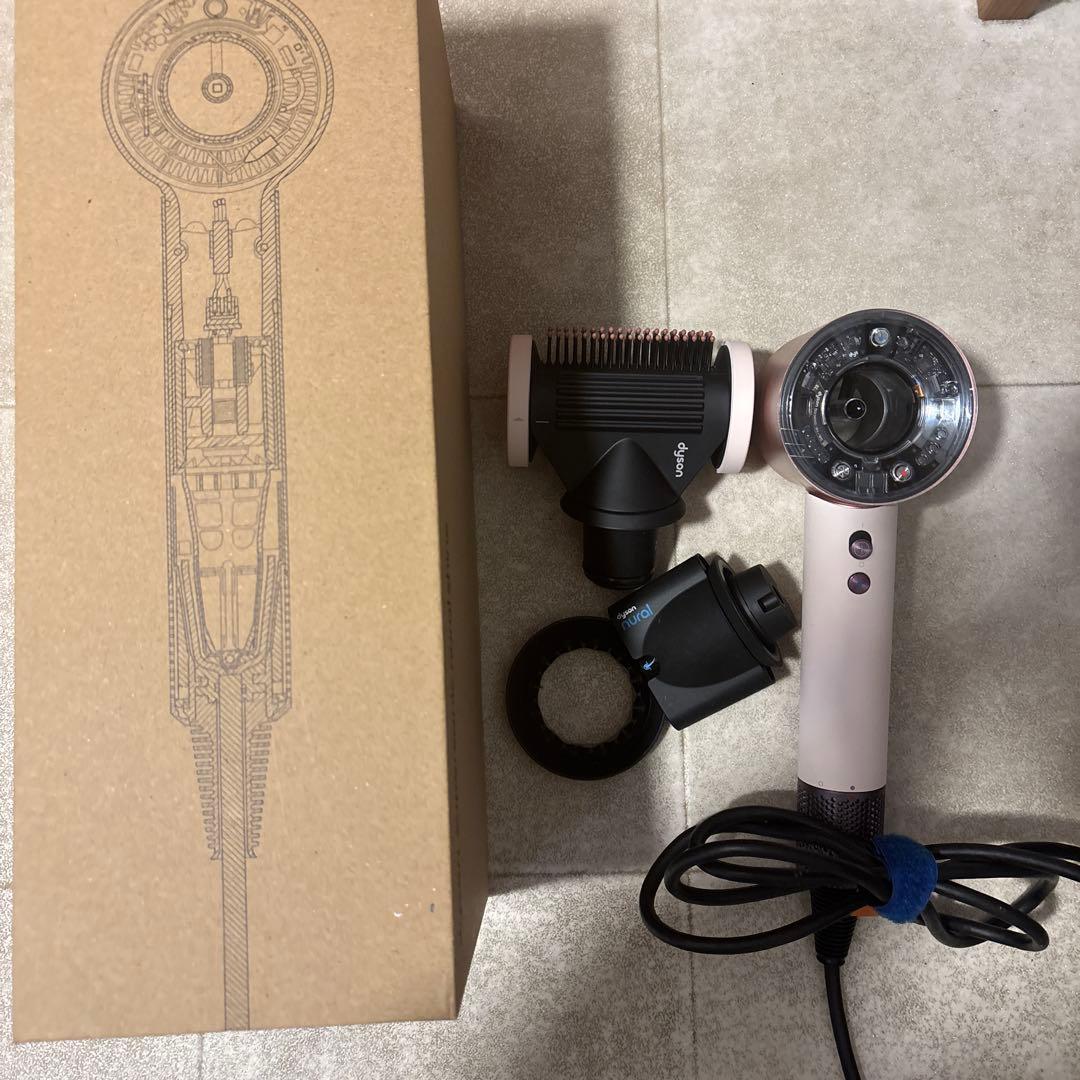 dyson nural ヘアドライヤー ローズゴールド