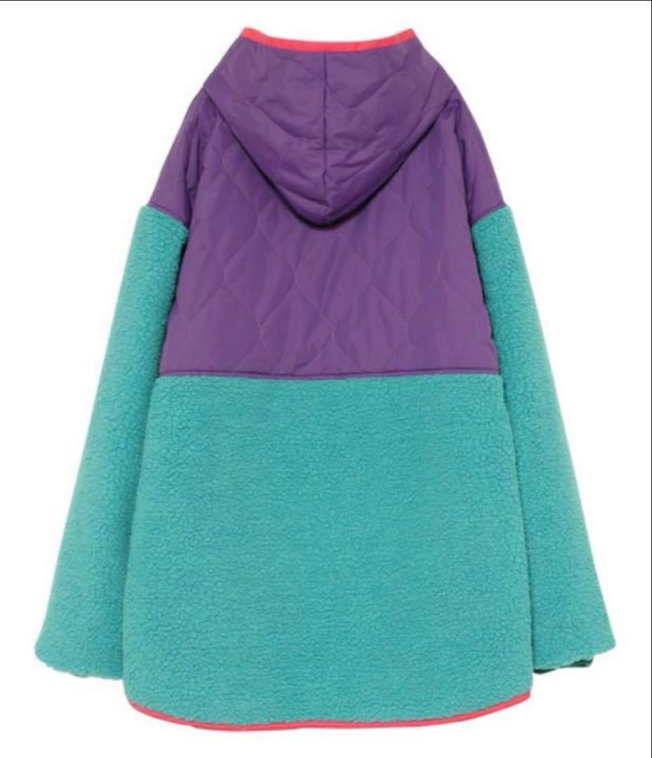 Candy Stripper ダイナソー キルティング アノラック　ボア