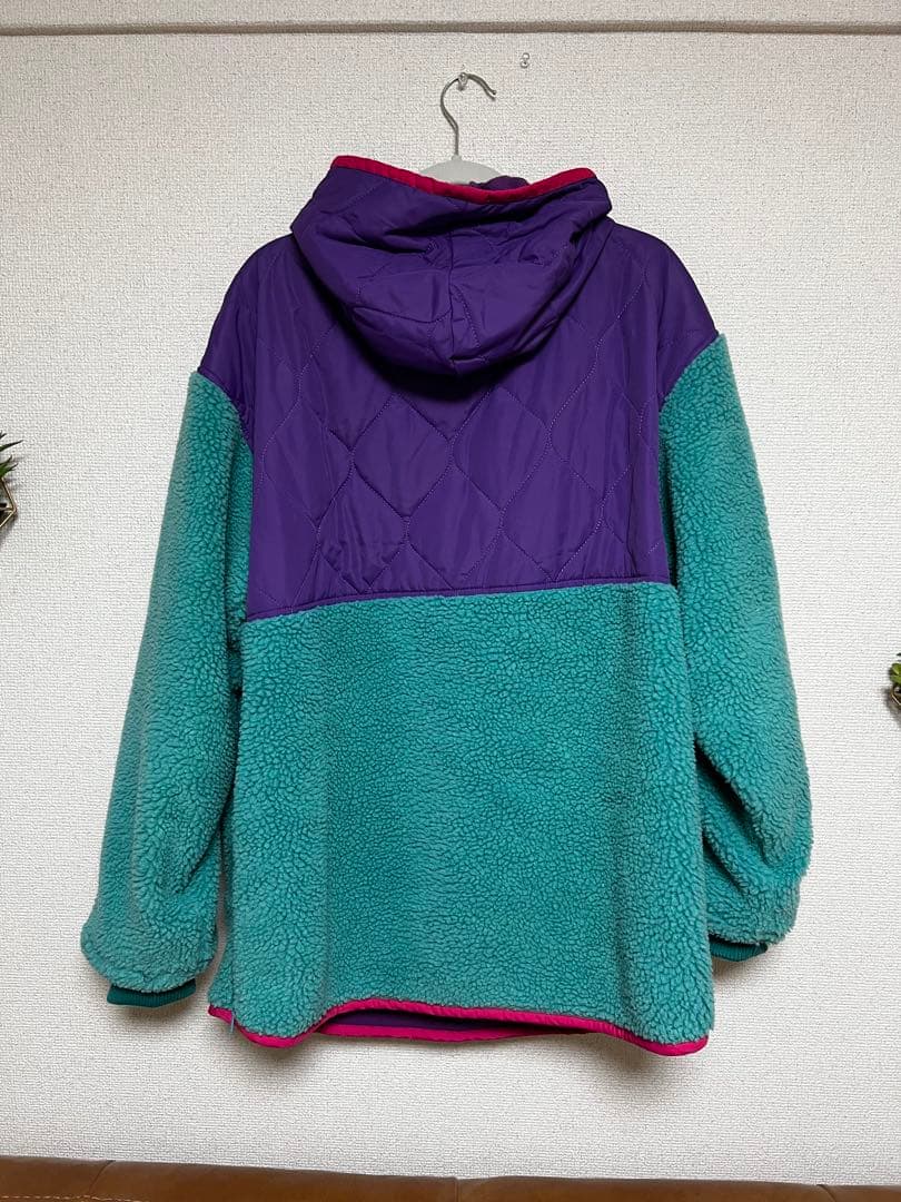 Candy Stripper ダイナソー キルティング アノラック　ボア