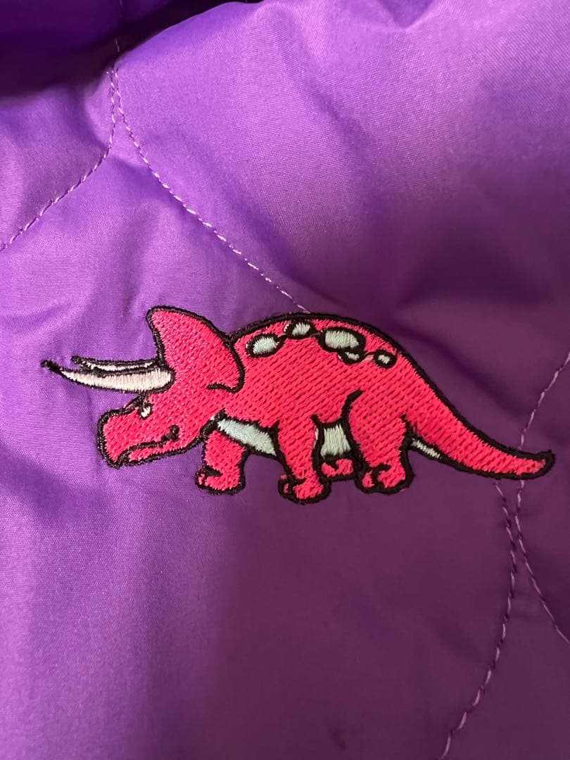 Candy Stripper ダイナソー キルティング アノラック　ボア