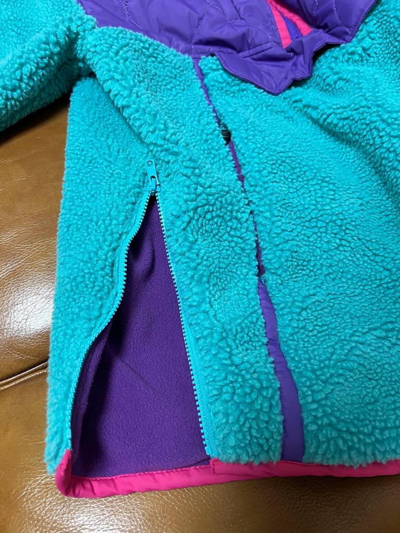 Candy Stripper ダイナソー キルティング アノラック　ボア