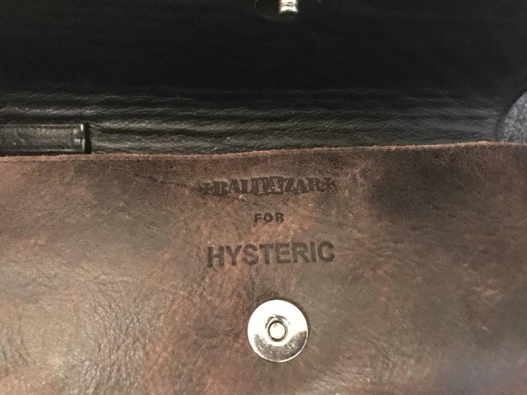 【未使用品】ヒステリックグラマー×バルタザール　スワロフスキー　クラッチバッグ