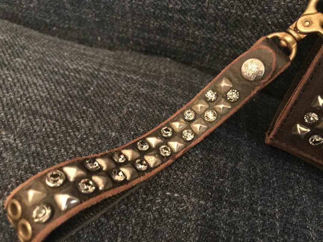 【未使用品】ヒステリックグラマー×バルタザール　スワロフスキー　クラッチバッグ