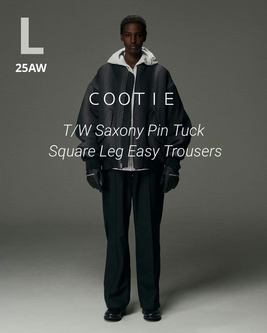 【新品未使用】25AW COOTIE T/W Easy Trousers