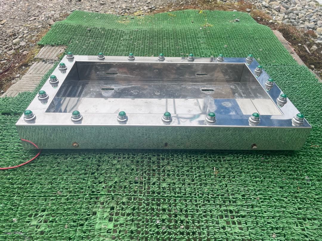 大型ナンバー枠 パイロット(緑)