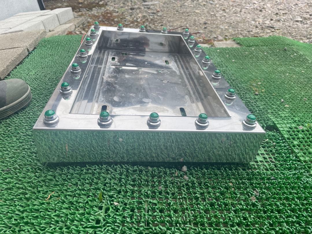 大型ナンバー枠 パイロット(緑)