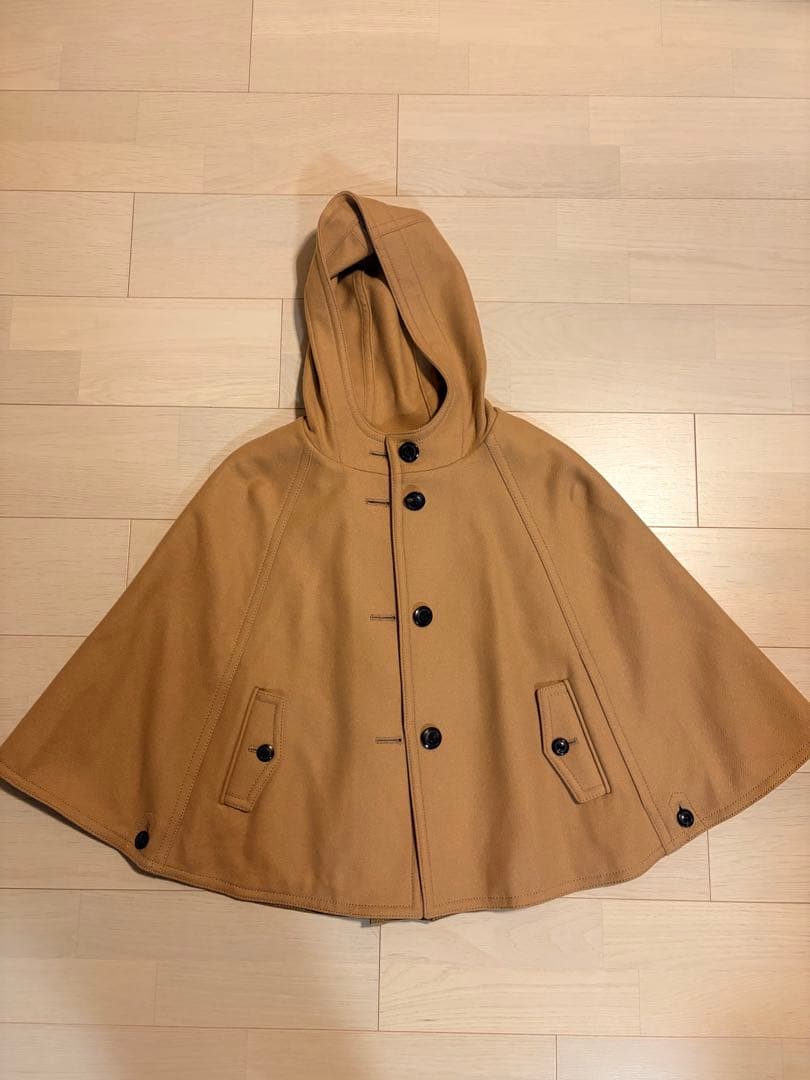 TOMORROWLAND カシミヤフードポンチョ