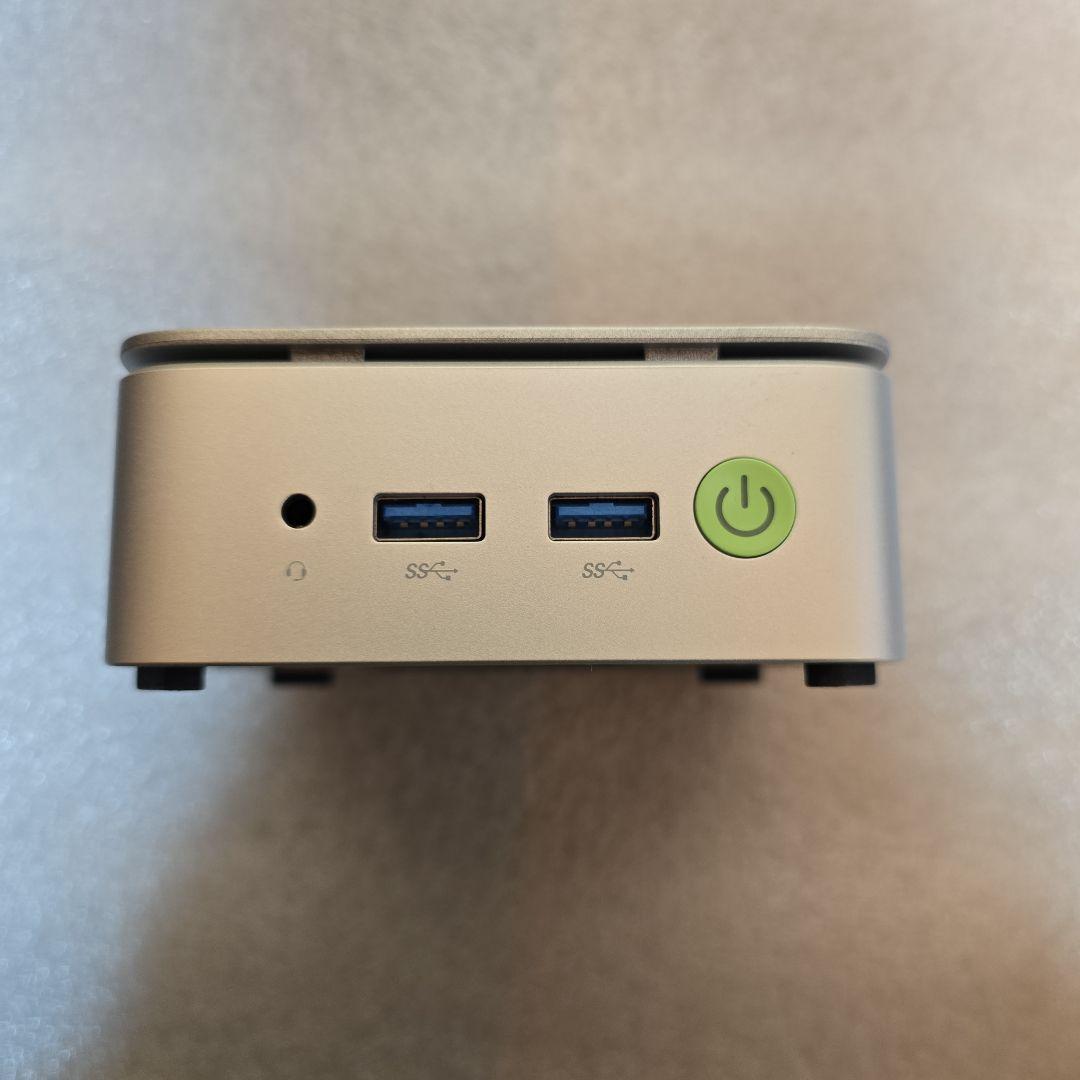 試用のみ「GMKtec NucBox G10」Ryzen5 16GB+512GB