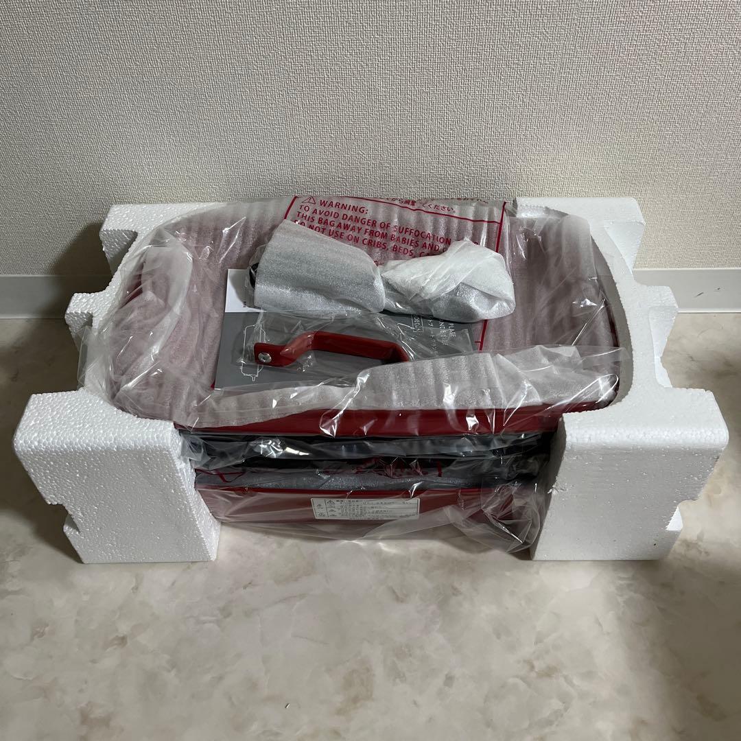 BRUNO ホットプレート　グランデサイズ　（赤色）