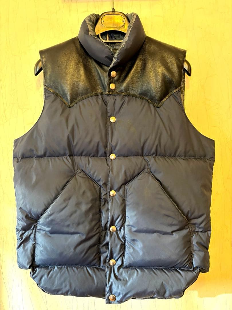 Rocky Mountain Featherbed ダウンベスト ネイビー38