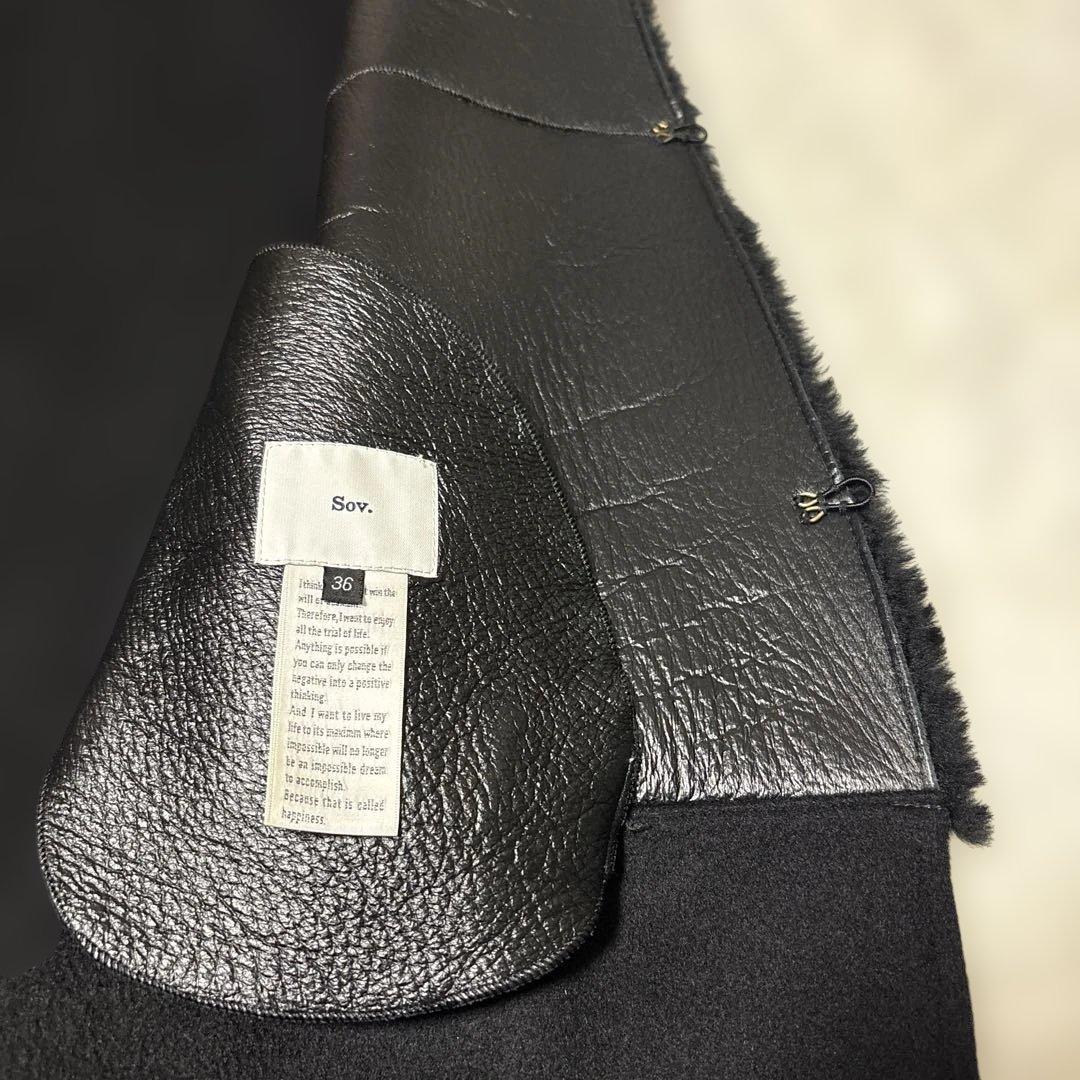 SOV. ムートンジレ　ブラック　36