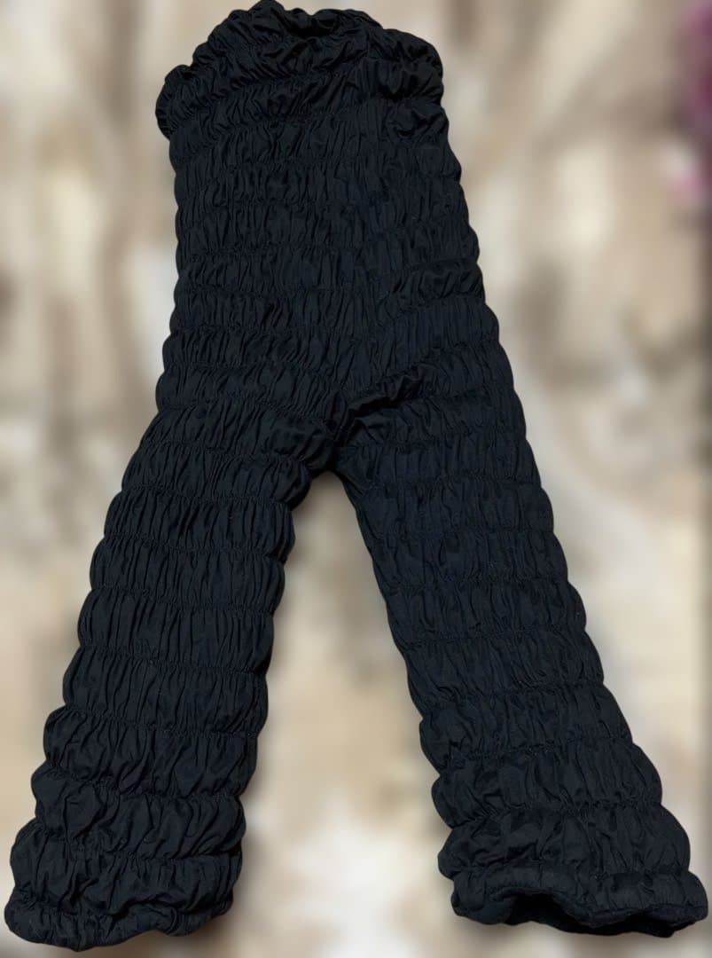 イオンドクター　ロングパンツ　ウォーマー ブラック